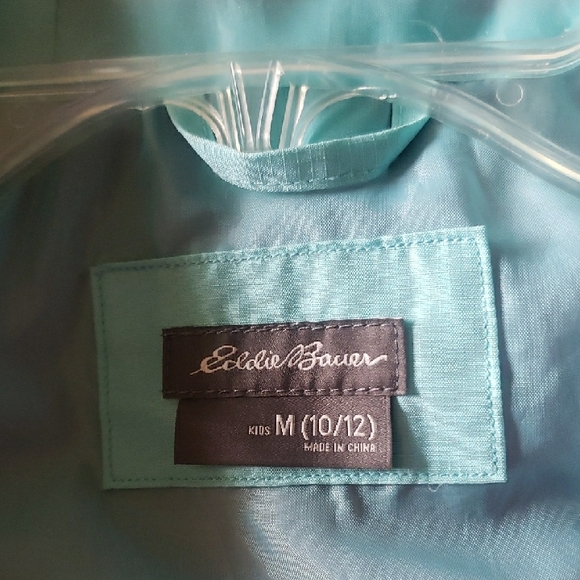 Eddie Bauer Teal Kids Jacket - Picture 3 of 3